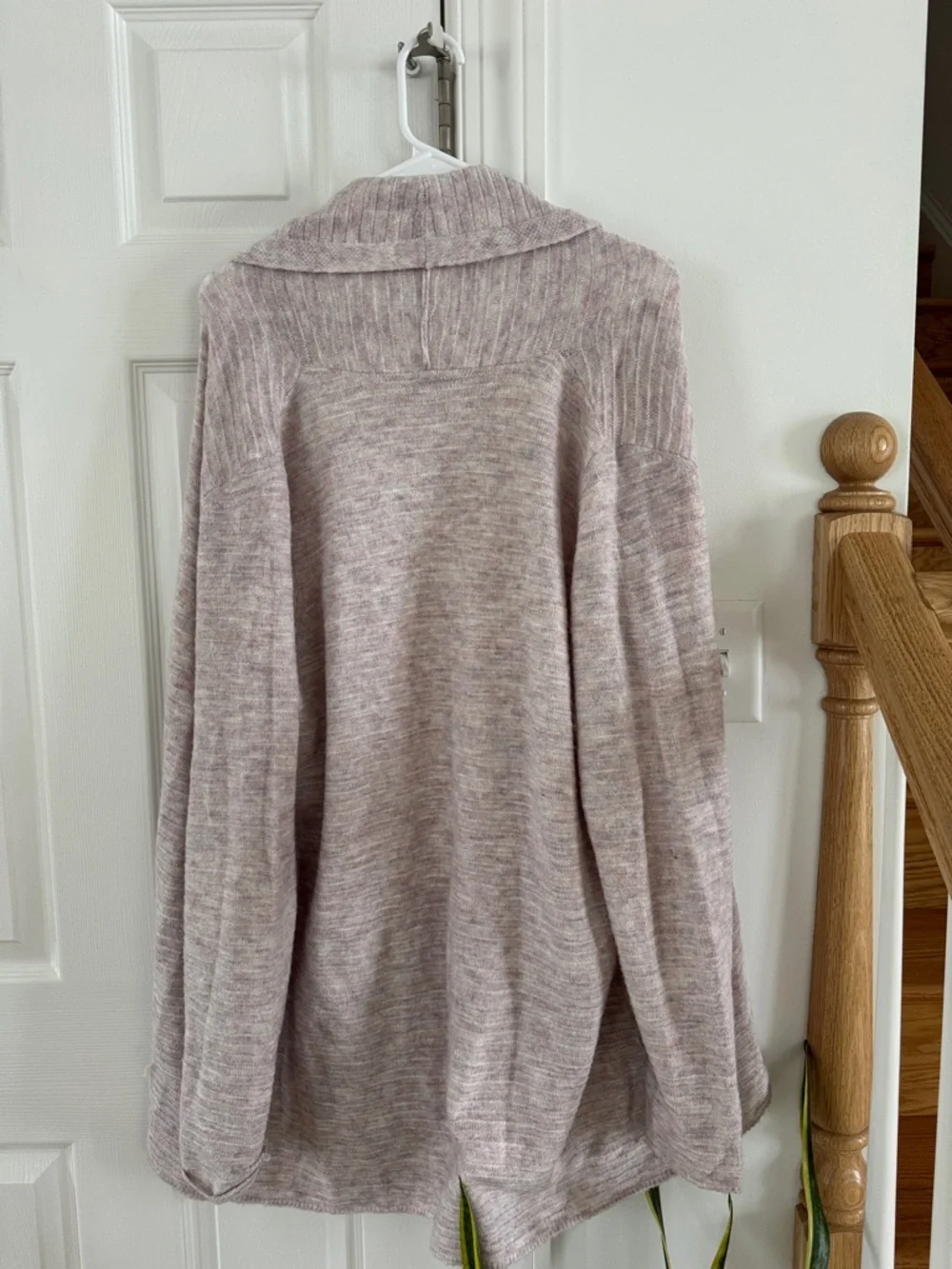 Lucky Brand Open-Front Cardigan in Dusty Rose - Picture 3 of 3